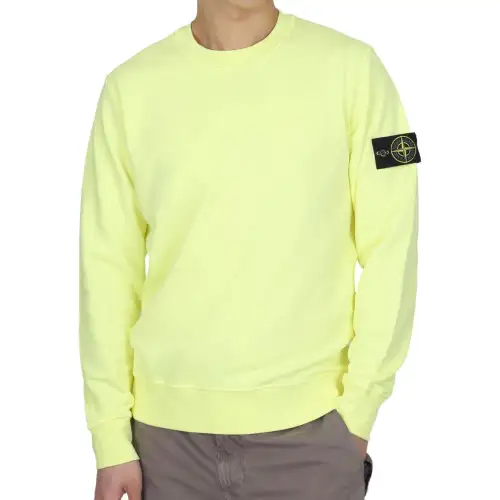 STONE ISLAND Sweatshirt Men's Yellow
