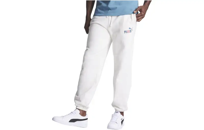 PUMA Essentials Better Men's Sweatpants Knitted Sweatpants Men's White