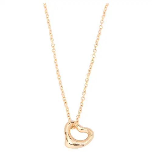 TIFFANY & CO. Elsa Peretti® 18K Gold Necklaces Women's Gold