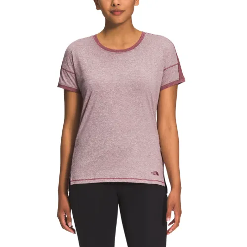 THE NORTH FACE T Shirts Women's Pink Crew Neck Moderate