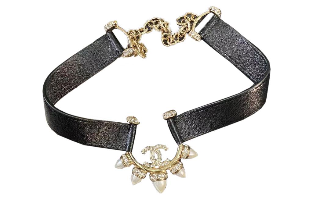 Женское ожерелье Chanel (черный)
