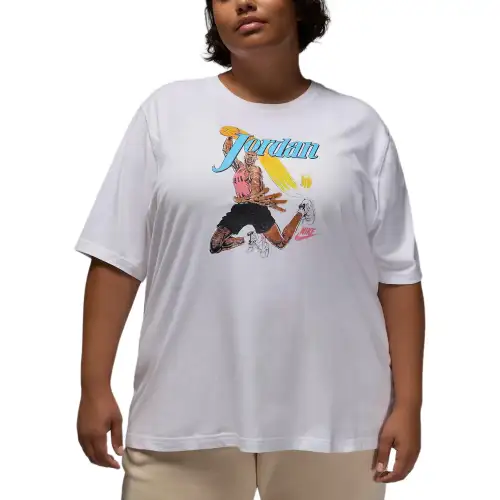 JORDAN Women's Graphic Girlfriend T-Shirt Plus Size