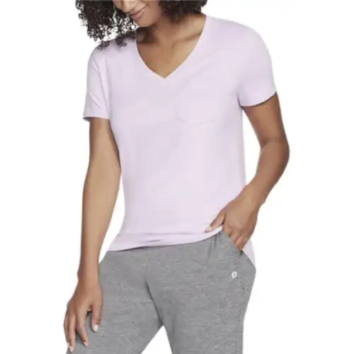 Skechers Serene T Shirt Women's Light Purple