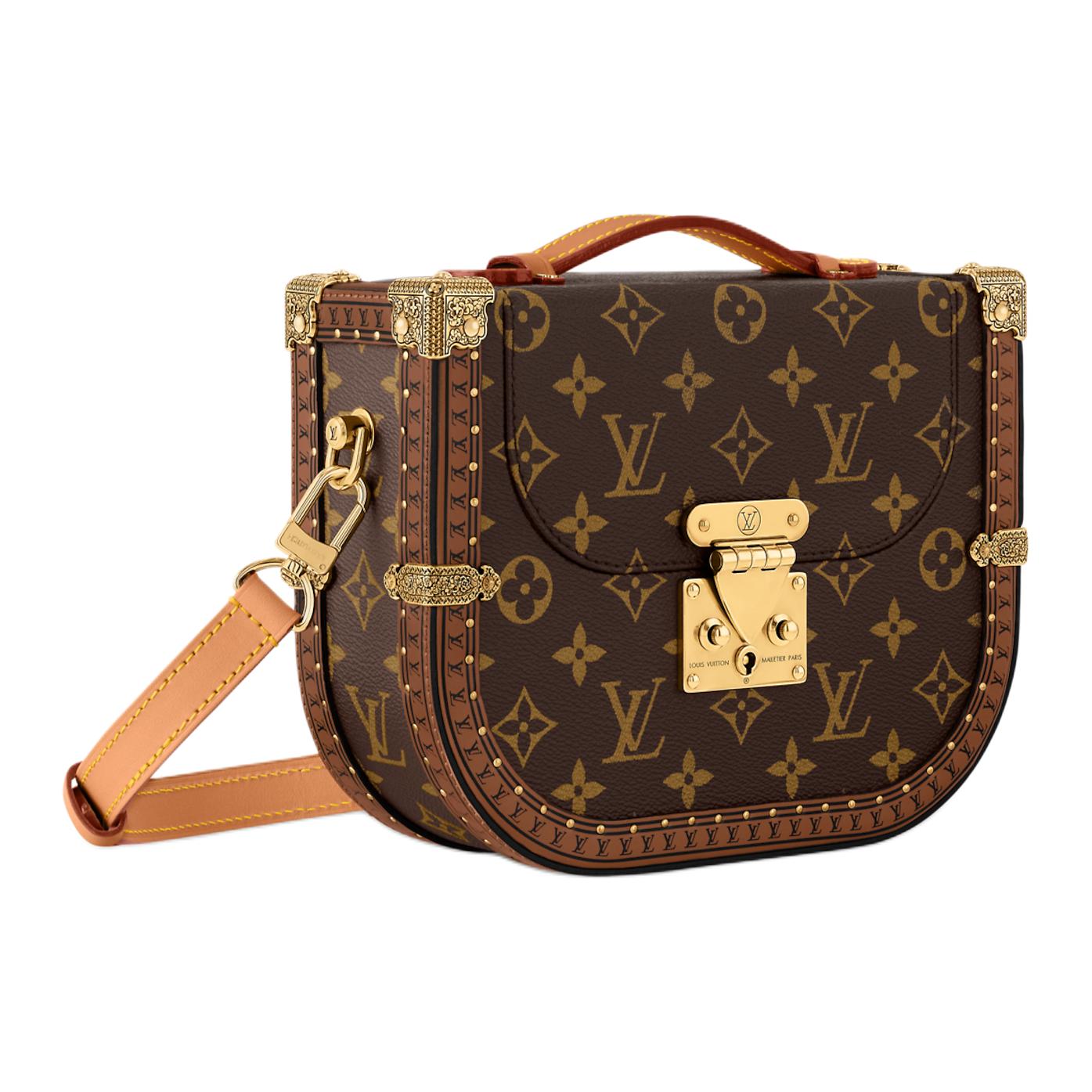 Мужская сумка Louis Vuitton x Nigo MontsourisTrunk (коричневая) — фото 2