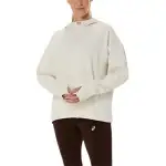 ASICS Sweatshirts Women's White Hooded Moderate