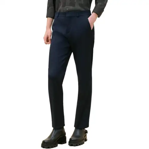 HERMES Casual Pants Men's Sea Blue