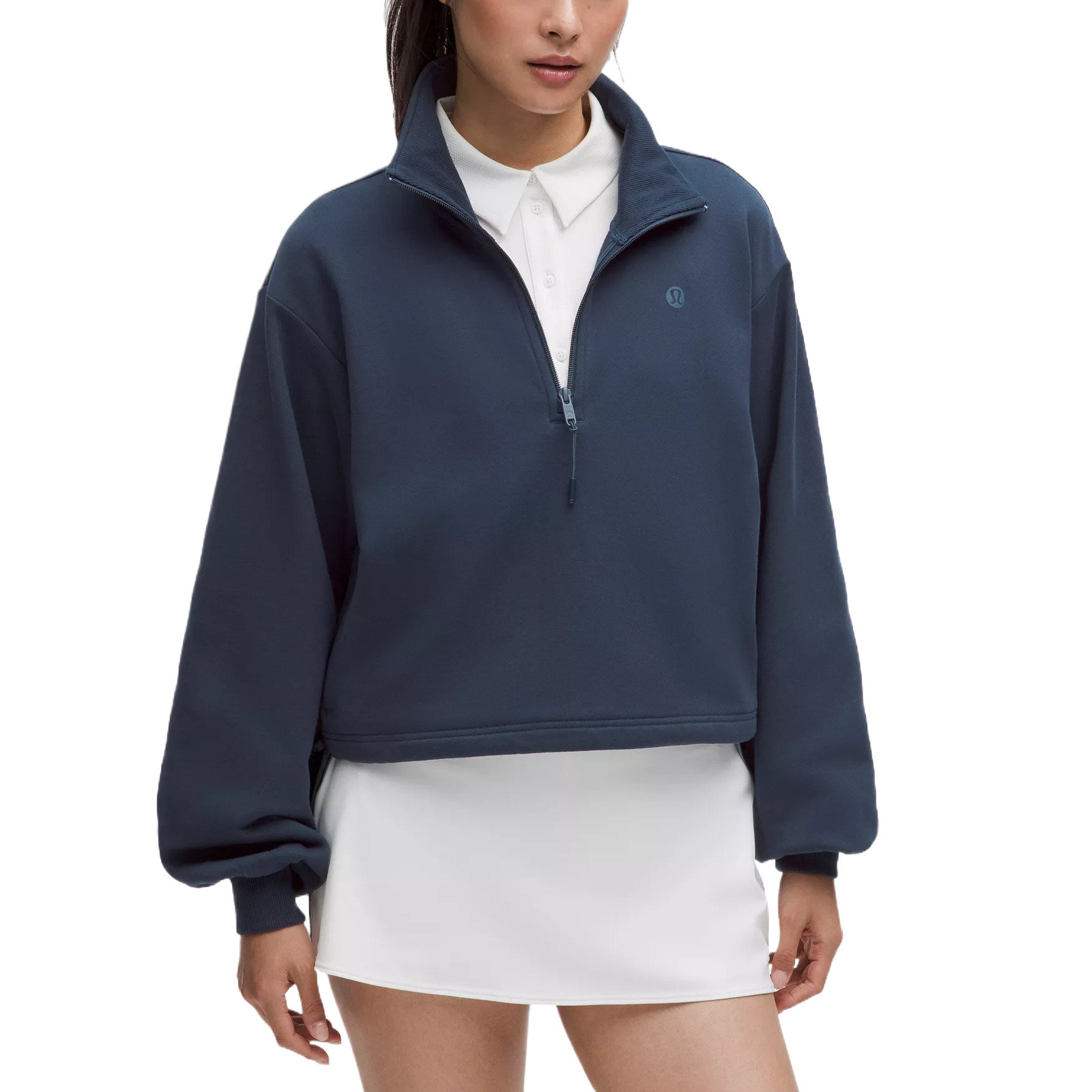 Lululemon Tennis Tops Women’s Stand Collar Moderate