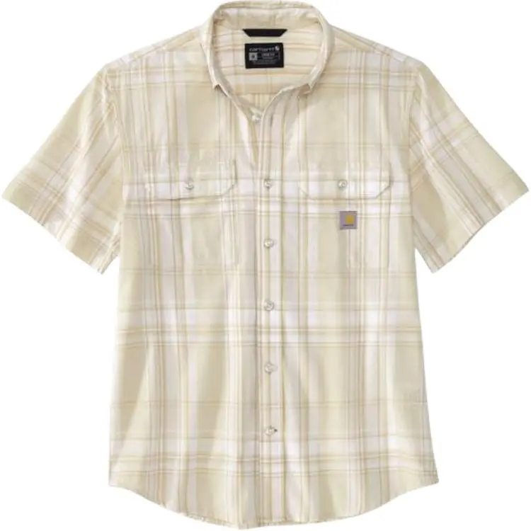Carhartt SS25 Loose Fit Midweight Short Sleeve Plaid Shirt Men's