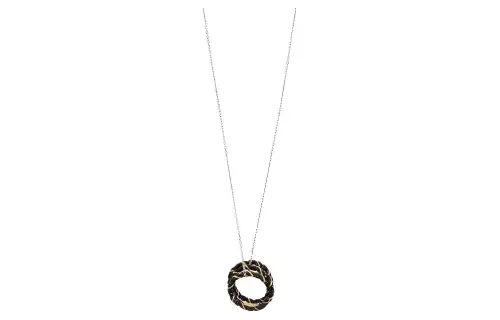 Maison Margiela Enamel Twisted Necklace