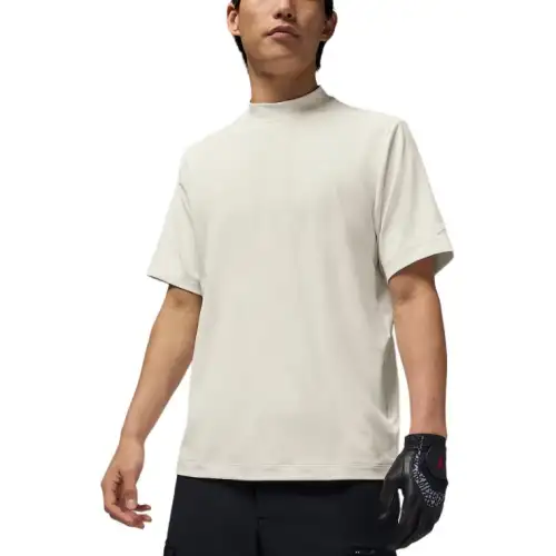 Jordan Sport Men's Mock Neck Golf T Shirt