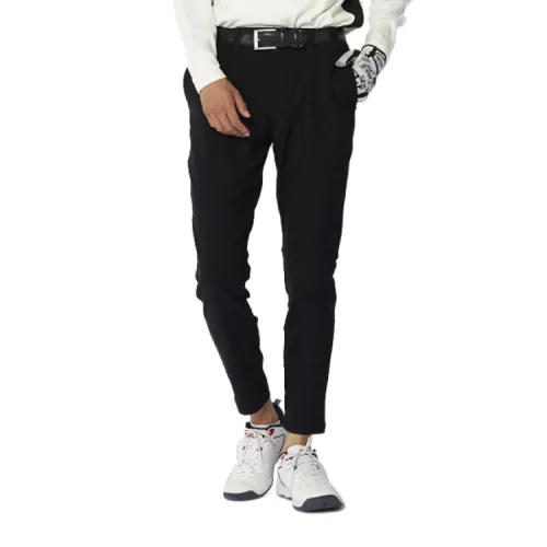 FILA Casual Pants Men's Black Moderate Tapered Pants