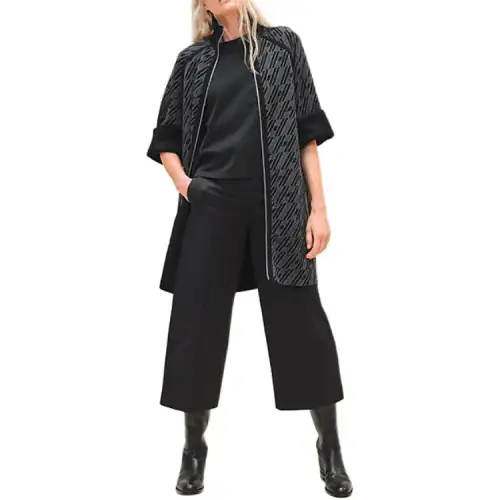 HERMES SS24 Coats Women's Black