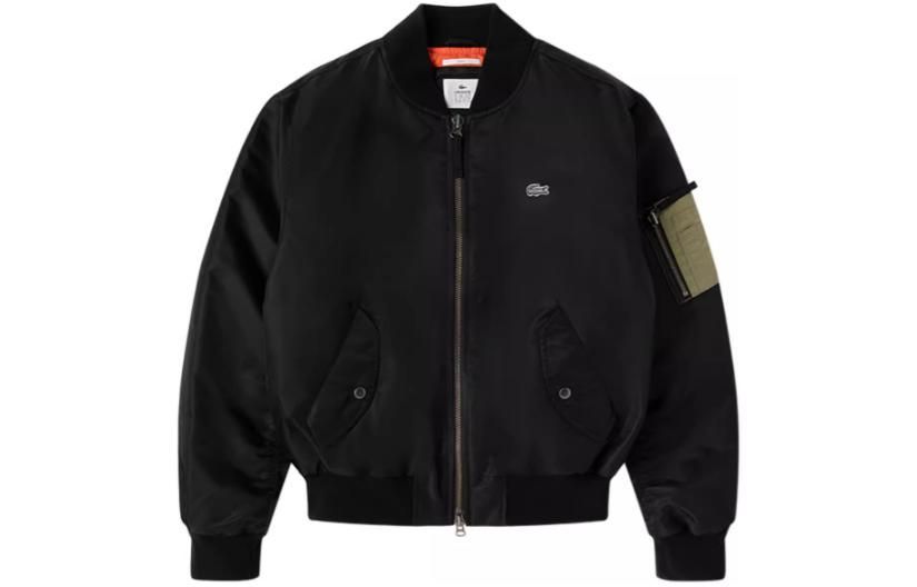 LACOSTE Jackets Unisex Baseball Collar Thickened Other