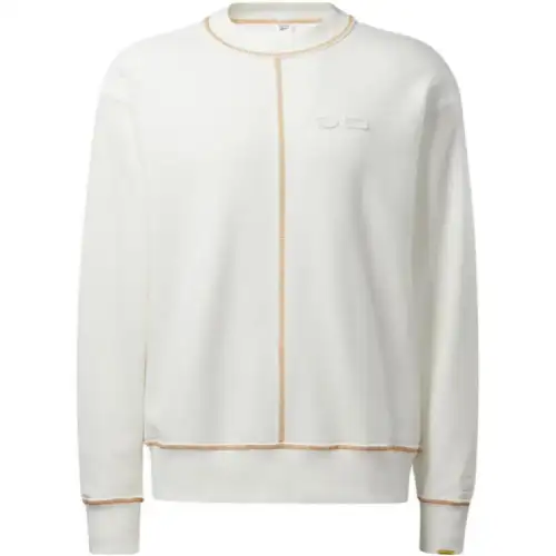 Reebok X Randomevent Sweatshirts Unisex White Crew Neck Moderate Regular
