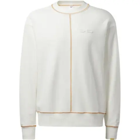 Reebok X Randomevent Sweatshirts Unisex White Crew Neck Moderate