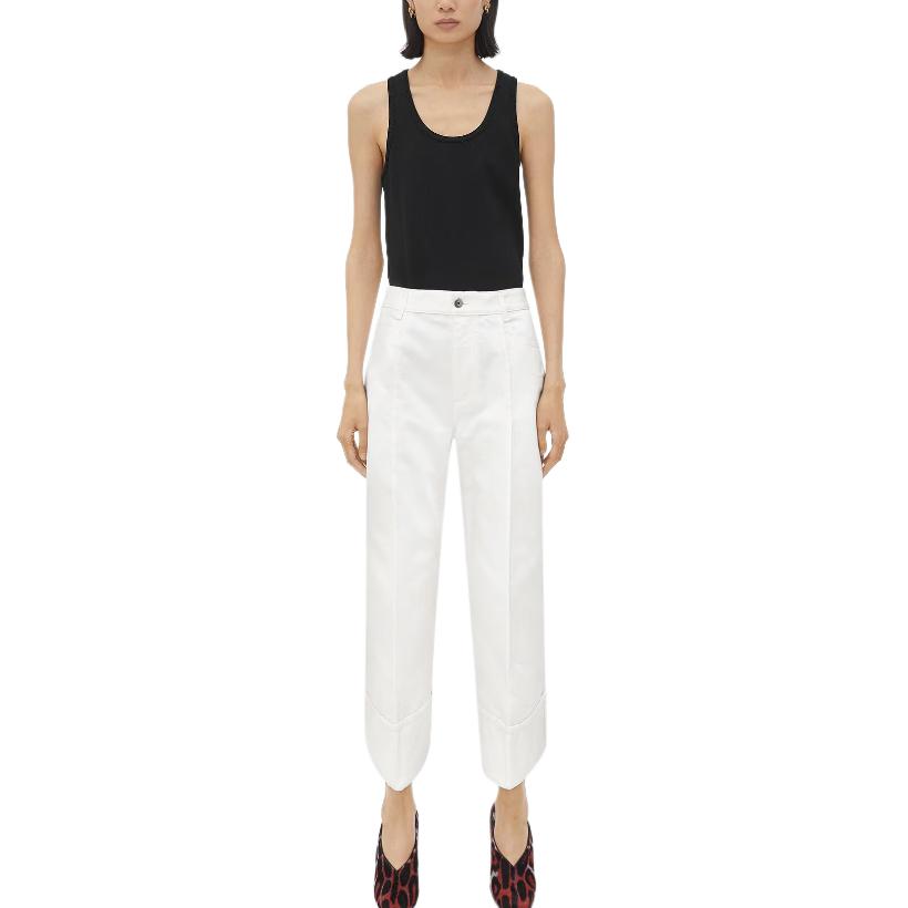 Bottega Veneta Curved Shape Denim Jeans