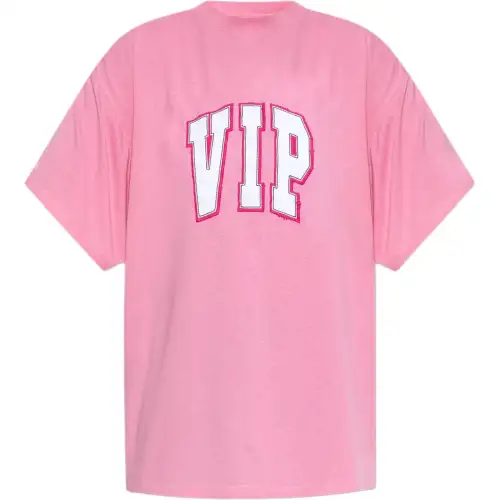 Balenciaga Vip Embroidered Crewneck T Shirt