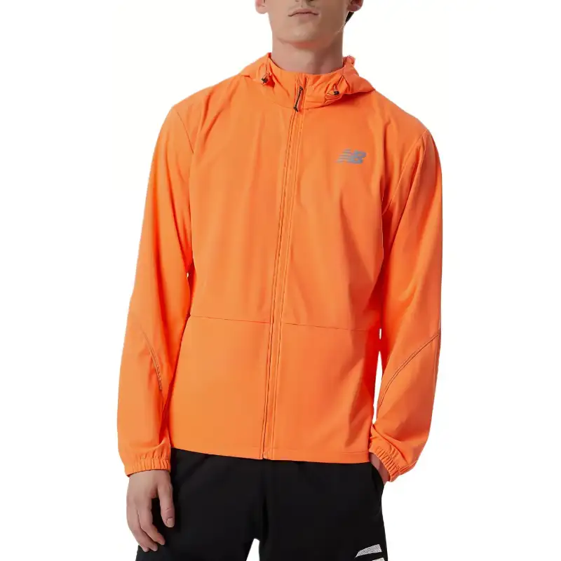 New Balance Impact Run Water Jackets & Coats Men's Orange