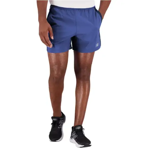 New Balance Short Accelerate 5 Inch Casual Shorts Men's Blue
