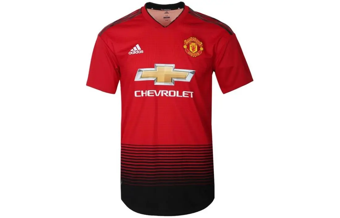 Adidas Manchester United Authentic Manchester United Jersey For 2019 At Home Soccer Jersey Men's Red