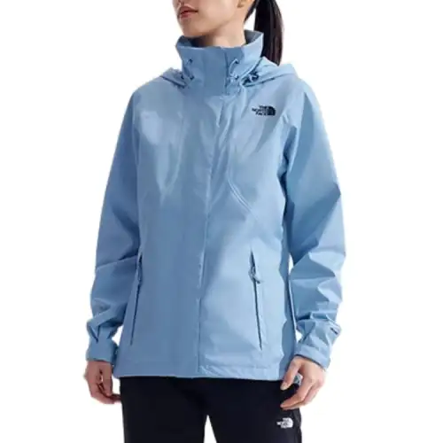 THE NORTH FACE SS24 Waterproof, Windproof, And Breathable Windbreaker Jacket Women's Cool Pale Blue