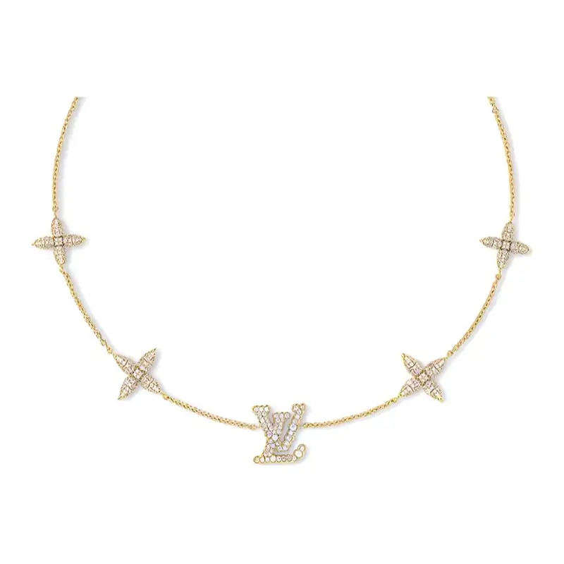 LOUIS VUITTON ICONIC TRESOR Necklaces Unisex Gold