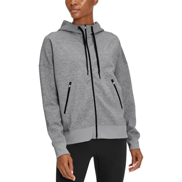 Женская толстовка On Zipped Hoodie (серая)