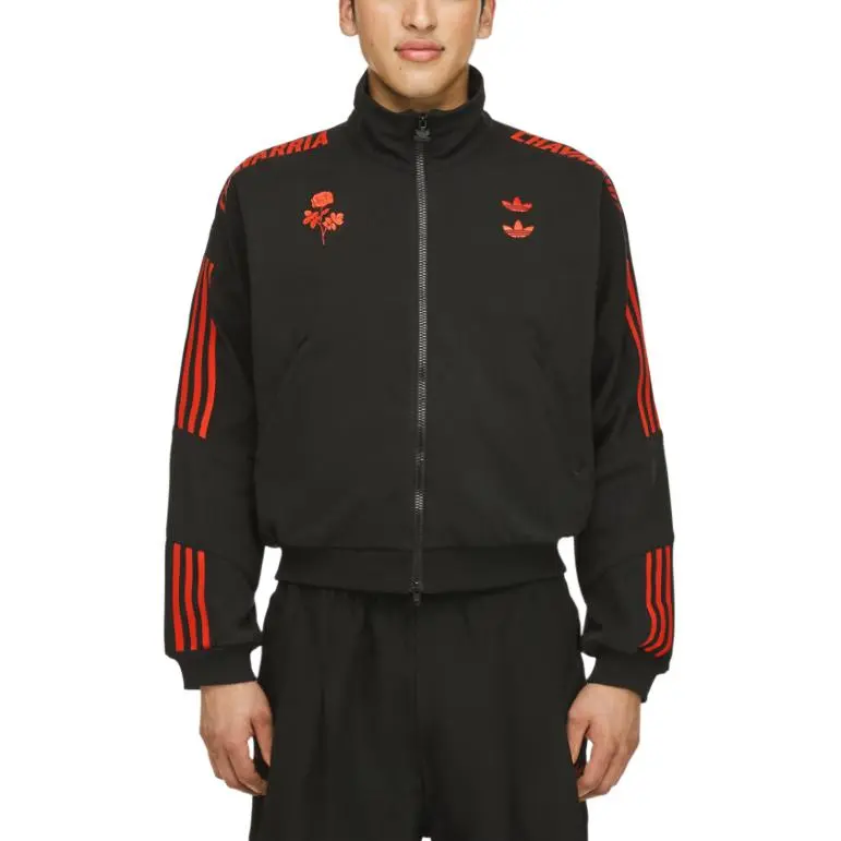 Adidas X Willy Chavarria Trefoil logo Track Jacket