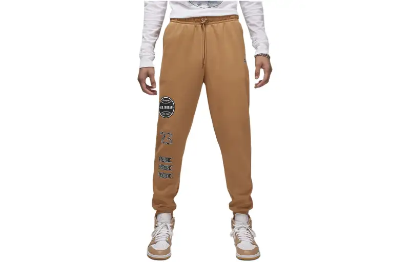 Jordan Essentials Knitted Sweatpants Men's Brown
