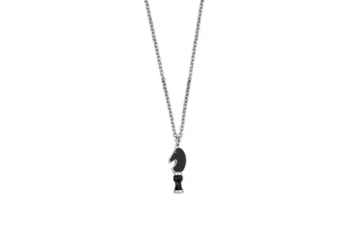 HERMES CAVALIER Japanese And Korean Sweet Style Metal Necklaces Unisex