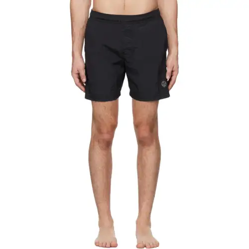 STONE ISLAND Swimming Shorts Men's Black
