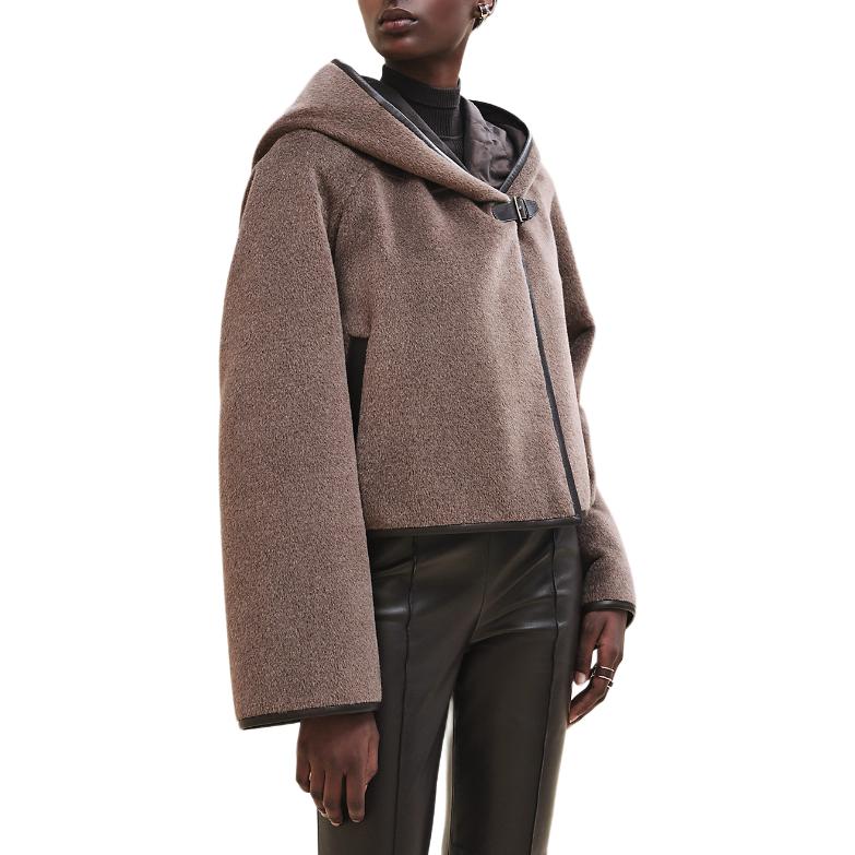 Женское пальто Hermes HERMES FW24 (серое)