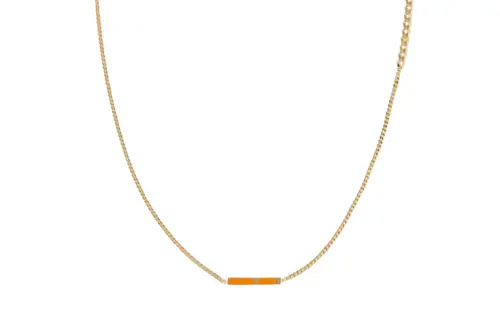 Bottega Veneta Necklaces Men's Orange