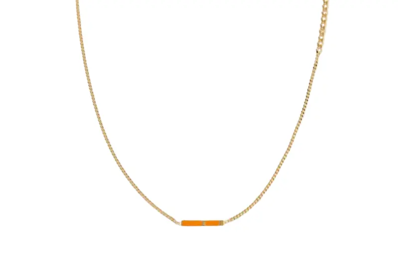 Bottega Veneta Necklaces Men's Orange