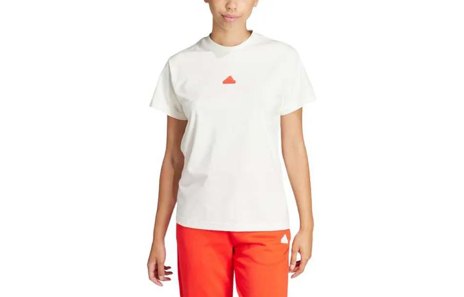 Adidas T Shirt Women's Jade White