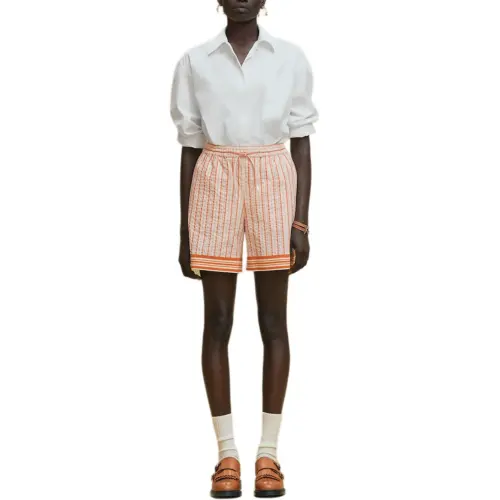 HERMES Beach Shorts Women's Ecru