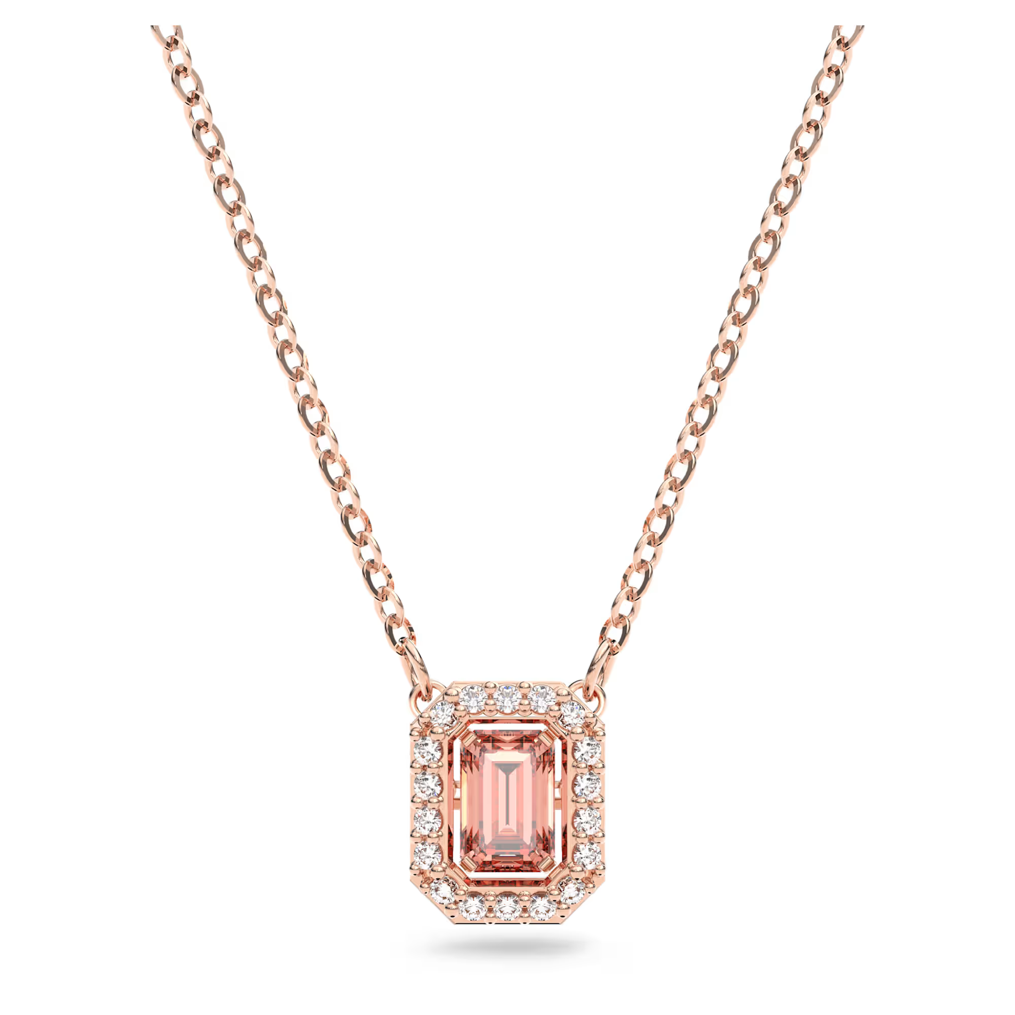 Женская подвеска Swarovski Una (розовая)