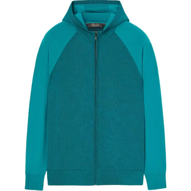 Loro Piana Kernville Bomber Jacket Jackets & Coats Men's Marine Blue