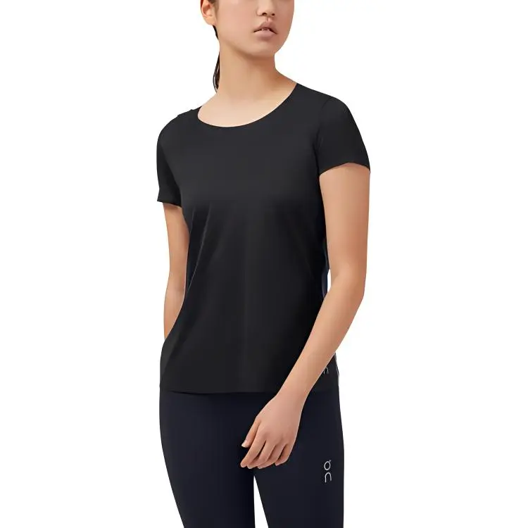 On Regular T Shirt Women's Black/Dark Gray