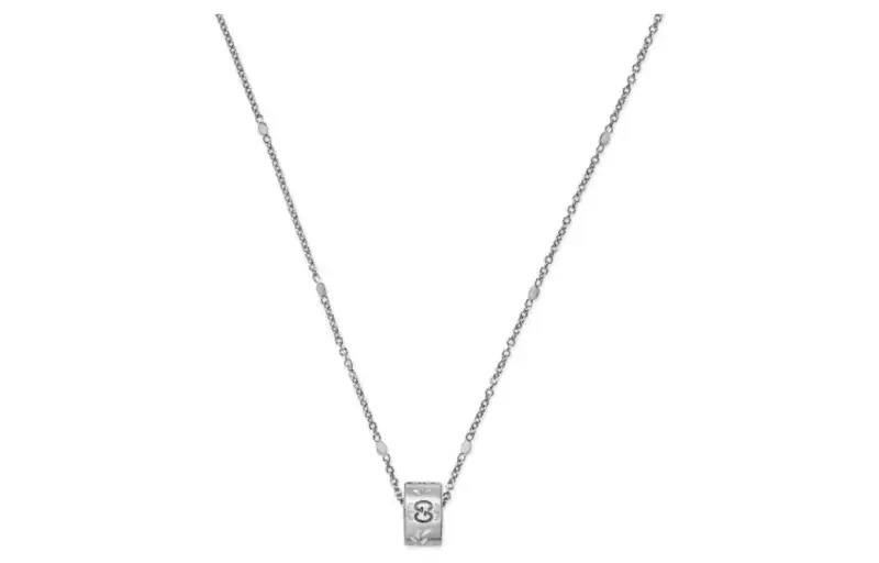GUCCI GG Blooms Silver Necklaces Unisex