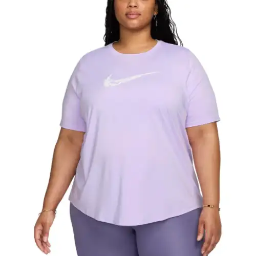 Nike T Shirts Women's Purple Crew Neck Moderate Other