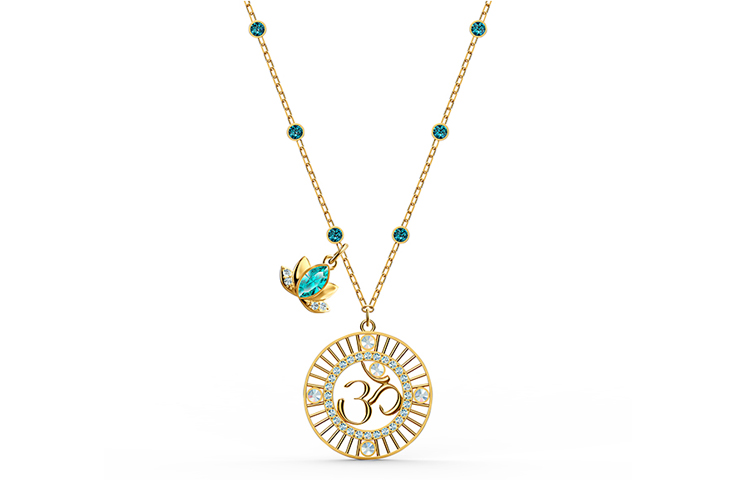 Женская кулон Swarovski Swa Symbol (золотая)