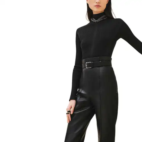 HERMES FW24 Knitwear Women's Black
