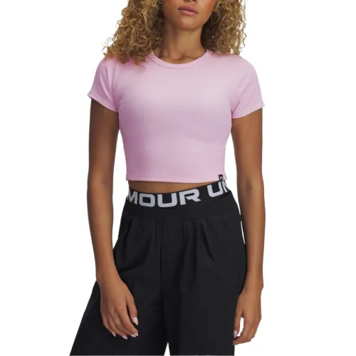 Under Armour Rival Regular T Shirt Women's Pink