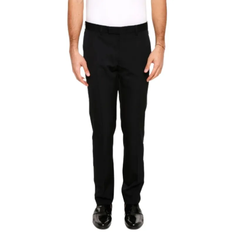 DIOR Casual Pants Men's Black Moderate Straight Fit Pants