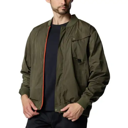 Under Armour Jacket Men's Army Green, Orange