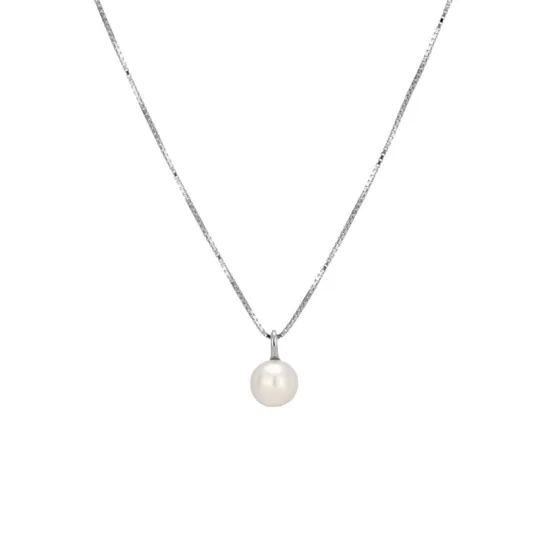 ONEKISS Freshwater Pearl Gold Plated Copper Necklaces Women's