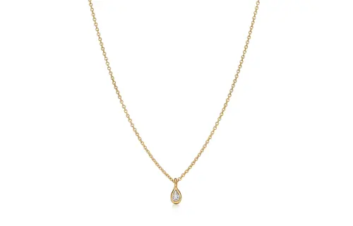 TIFFANY & CO. 18K Gold, Diamond Necklaces Women's Gold