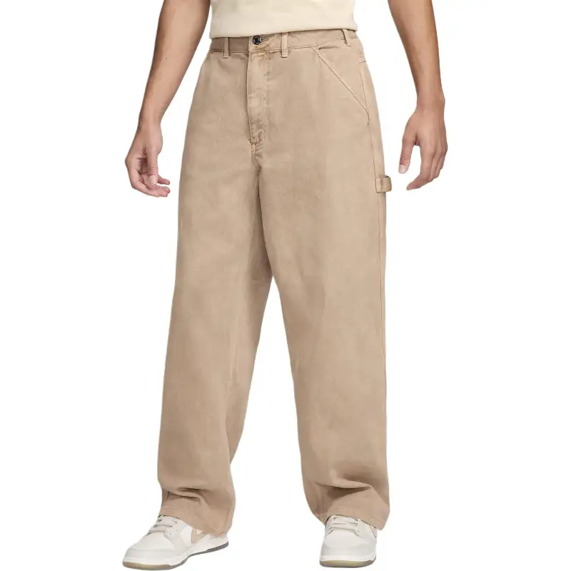 Nike Casual Pants Men's Khaki Moderate Straight Fit Pants