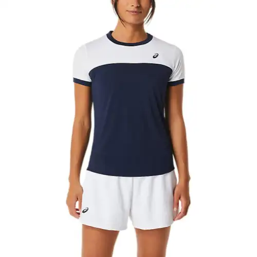 Asics T Shirt Women's Blue White